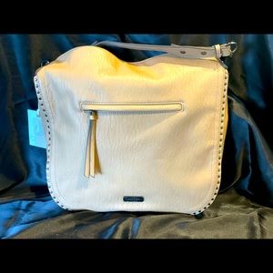Jessica Simpson Cream Shoulder Purse